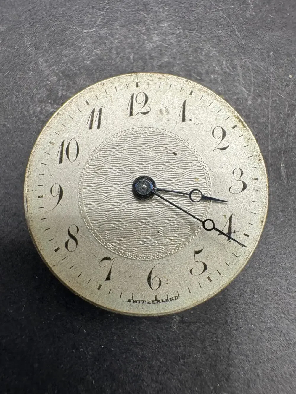 Vintage PASKAR Watch Co Art Deco 7 Jewels Swiss Movement PARTS or REPAIR 23.5mm